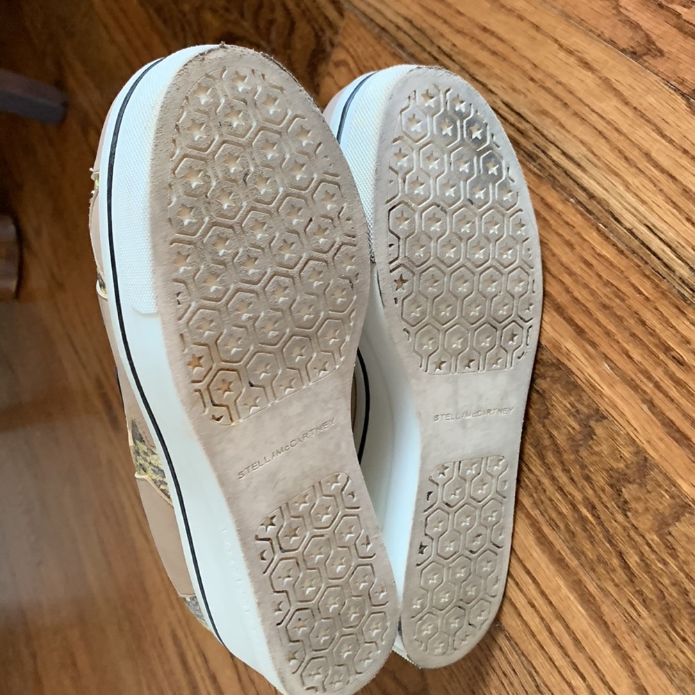 Stella McCartney sand color Platform Sneakers - NFS so not buy - Picture 6 of 11